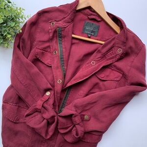 Sanctuary| EUC Berry Zip Jacket Size Medium